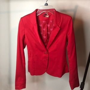 Red blazer